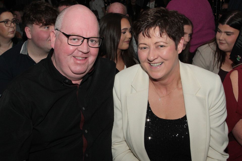 Supporters of Duffry Rovers GAA & Camogie Club presents 'Strictly Come Dancing' in the Riverside Park Hotel, Enniscorthy. Des and Deffy Murphy.